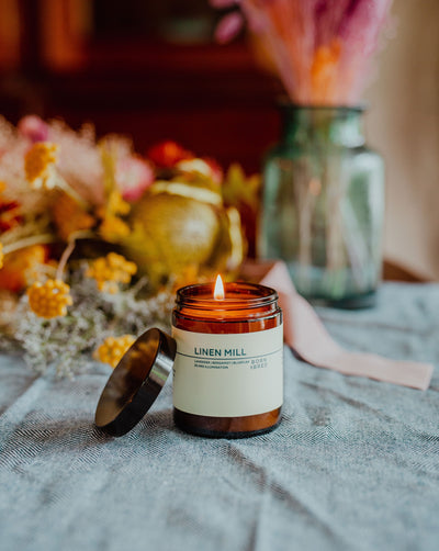 linen mill candle