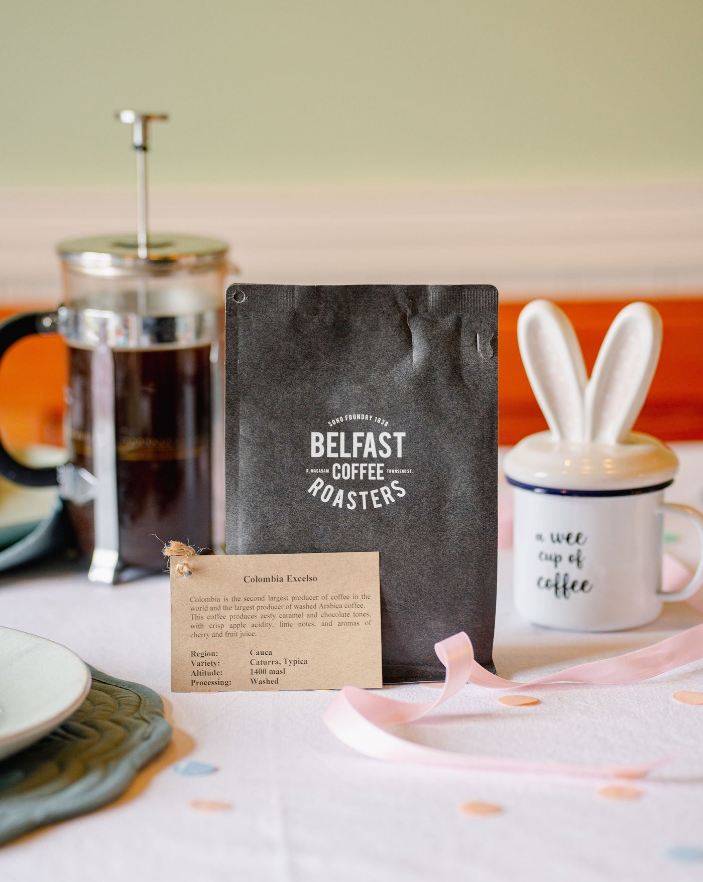 Belfast Coffee Roasters Kolumbianischer Bio-Kaffee