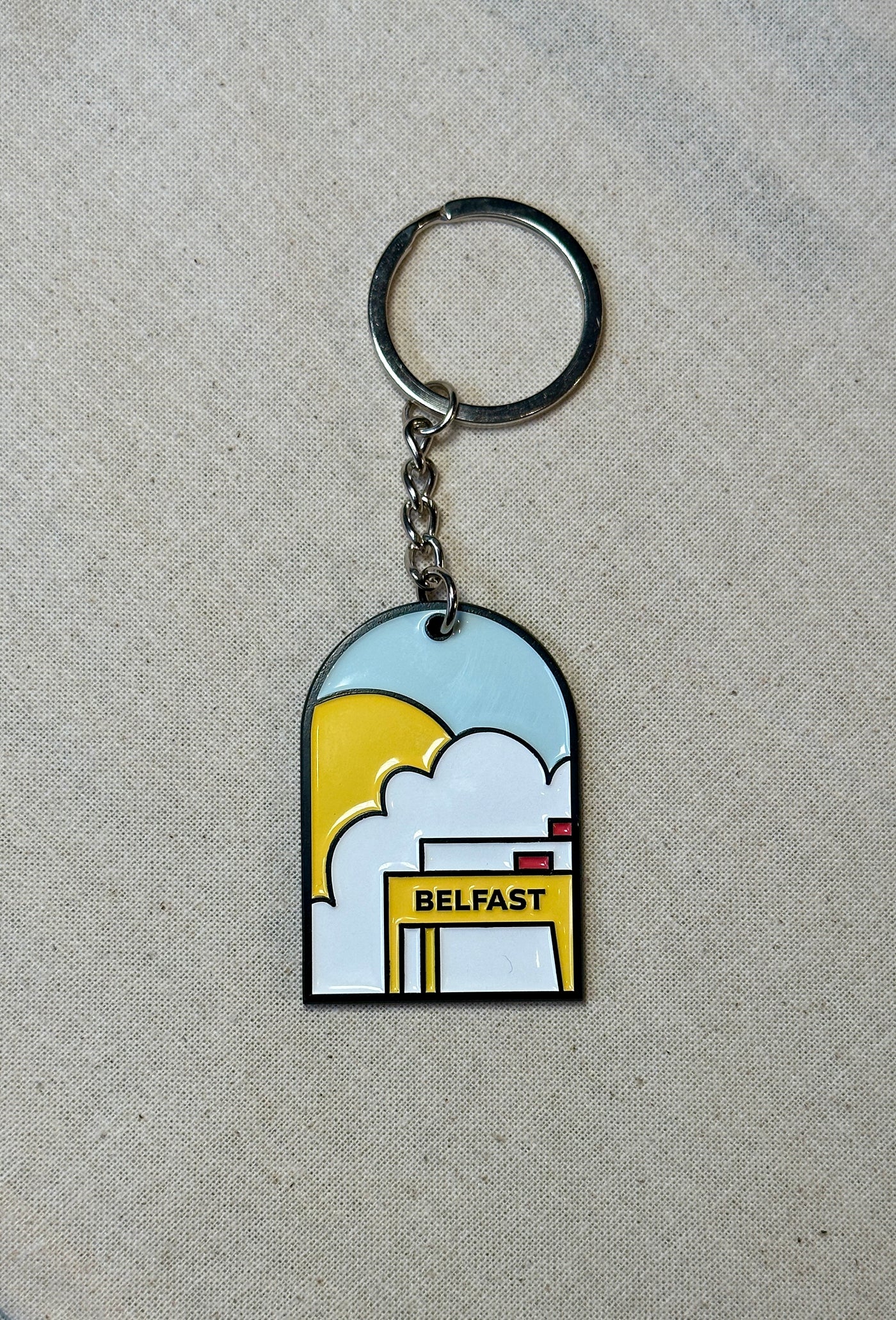 Belfast | Born and Bred Keyring