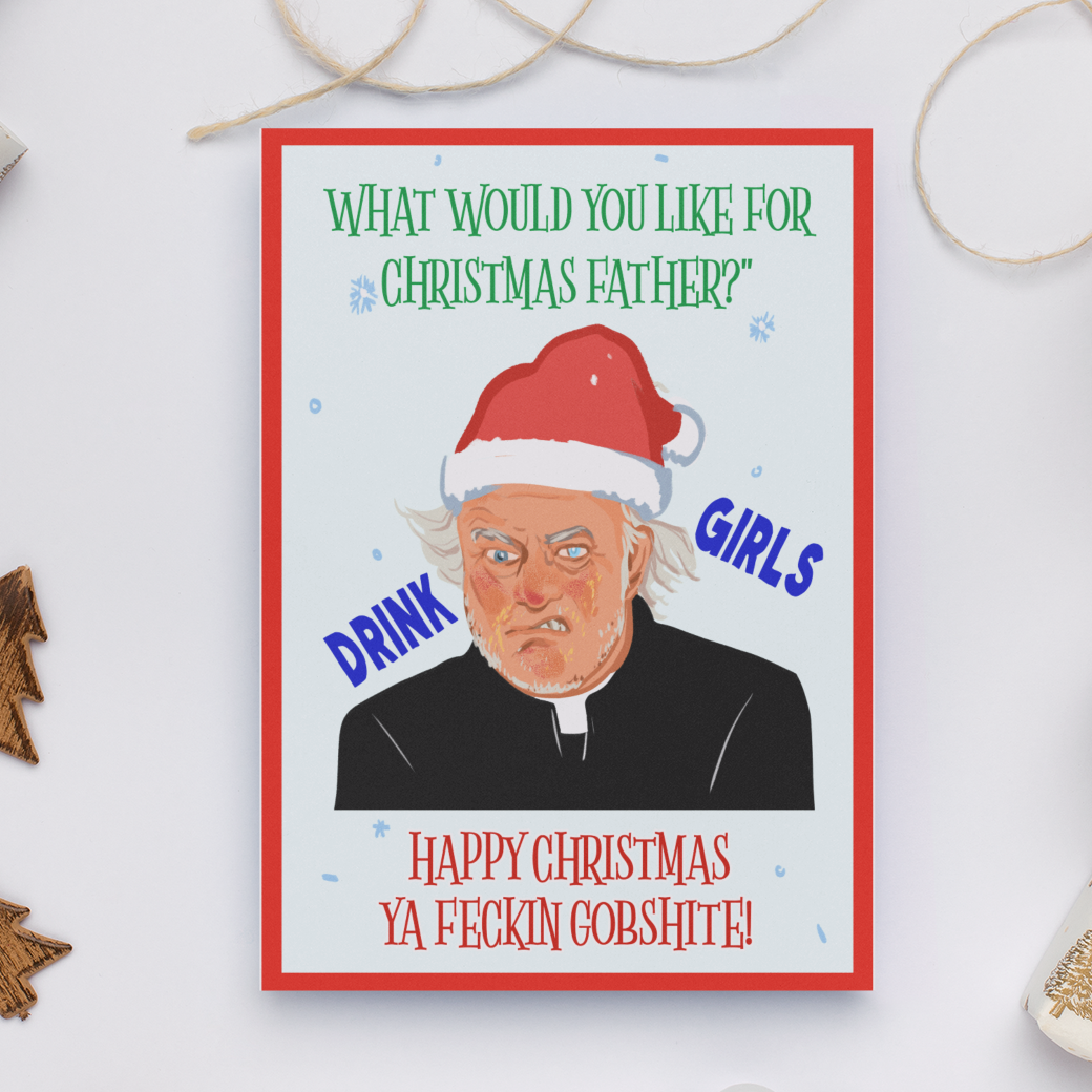 Vater Jack Weihnachtskarte