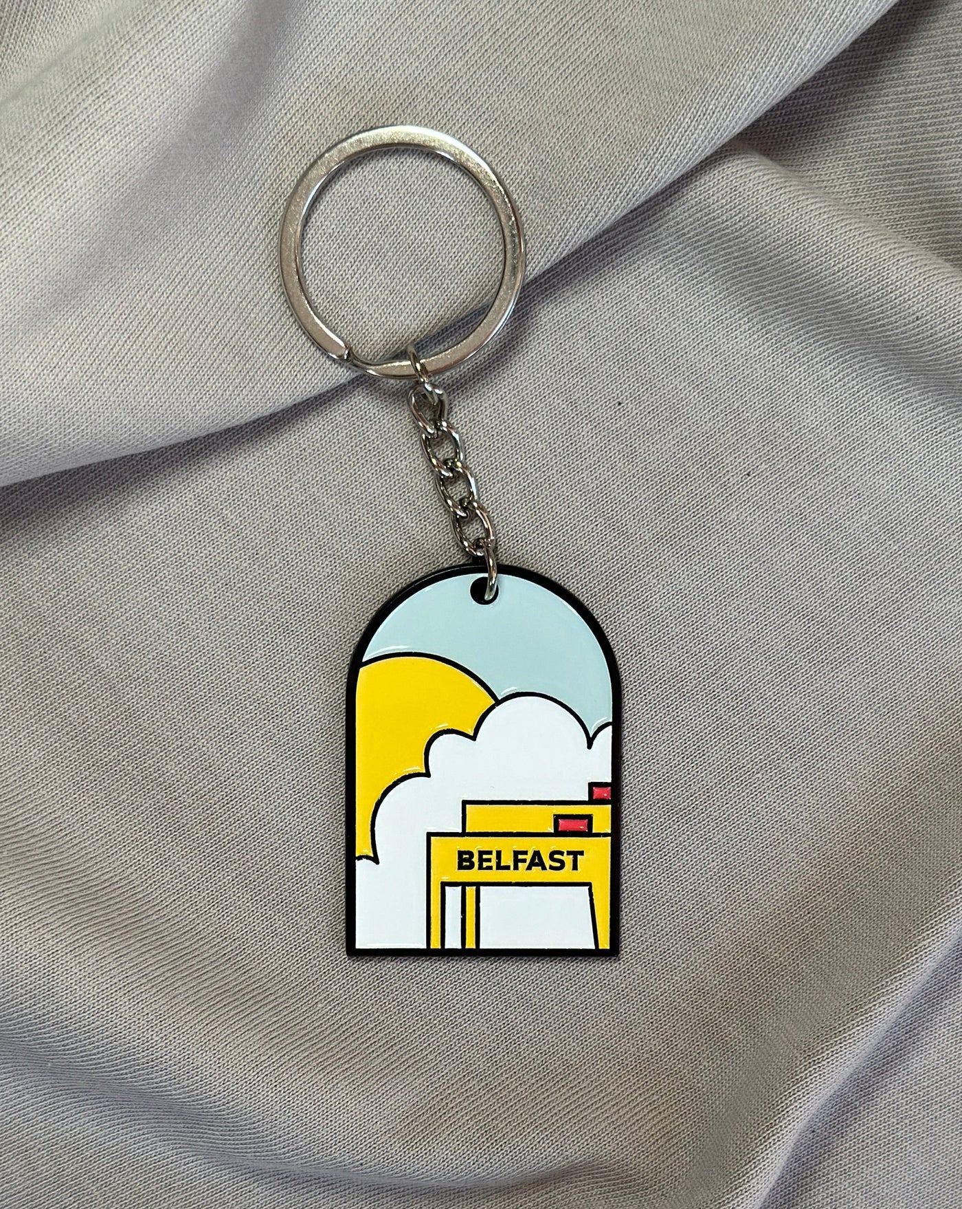 Belfast | Born and Bred Keyring