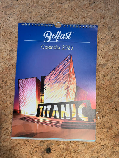 Belfast 2025 Calendar | Derry Nice Things