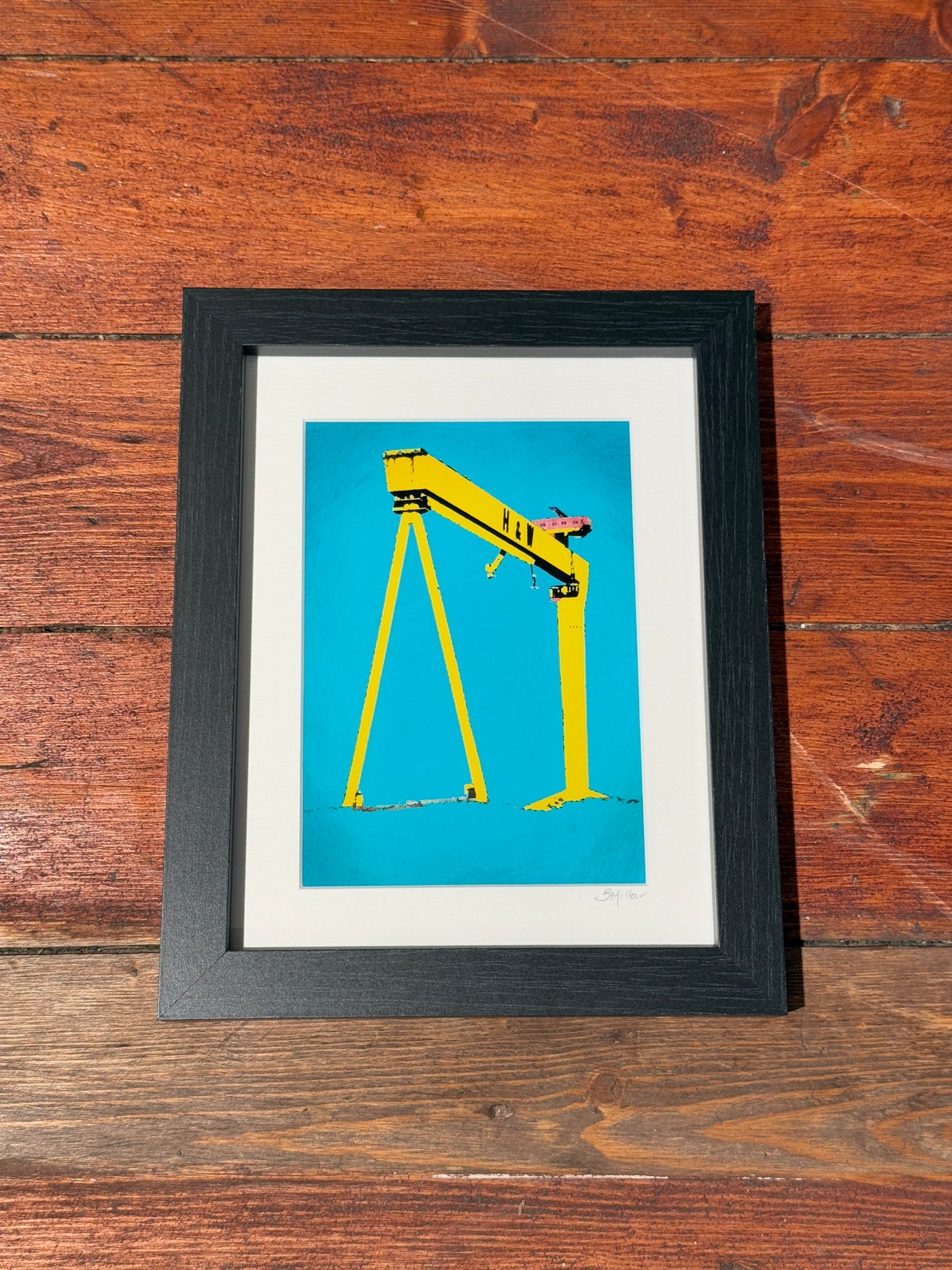 Pop Art Crane Print | Sharon Millar