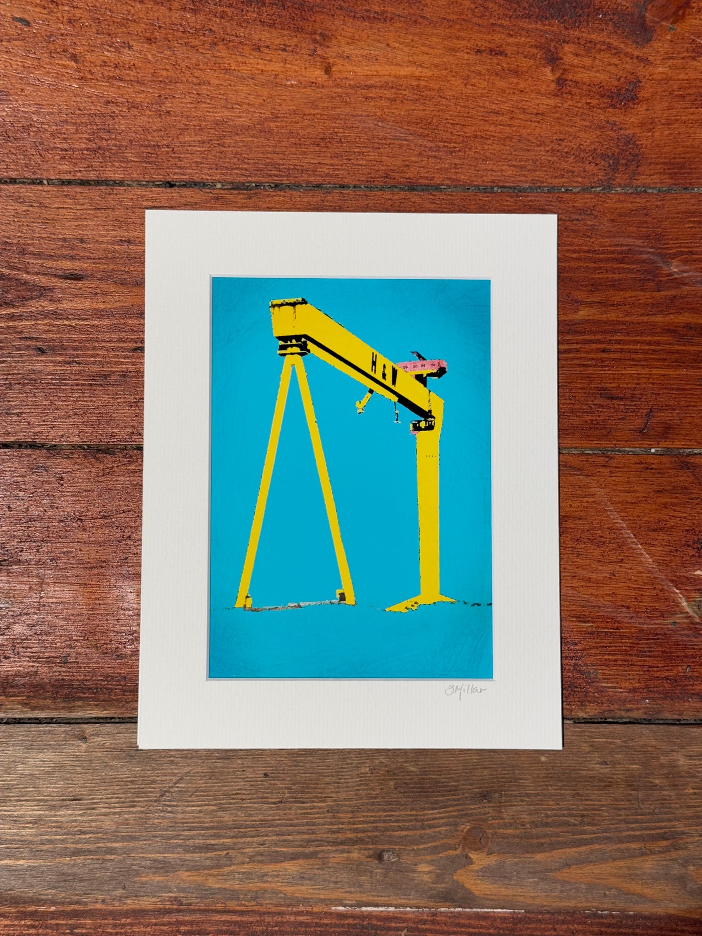 Pop Art Crane Print | Sharon Millar