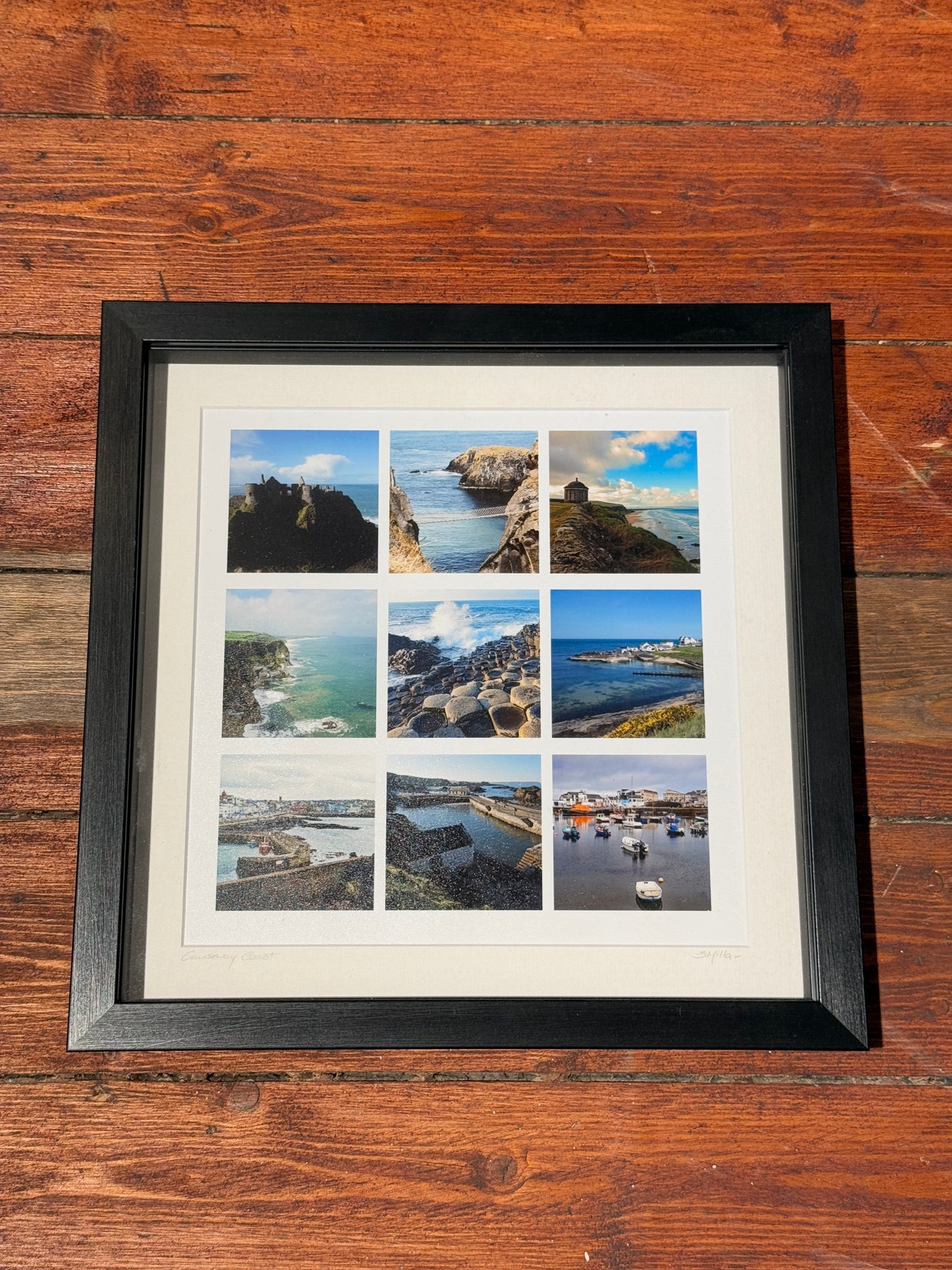 Causeway Coast Montage 30x30 Print | Sharon Millar