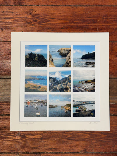 Causeway Coast Montage 30x30 Print | Sharon Millar