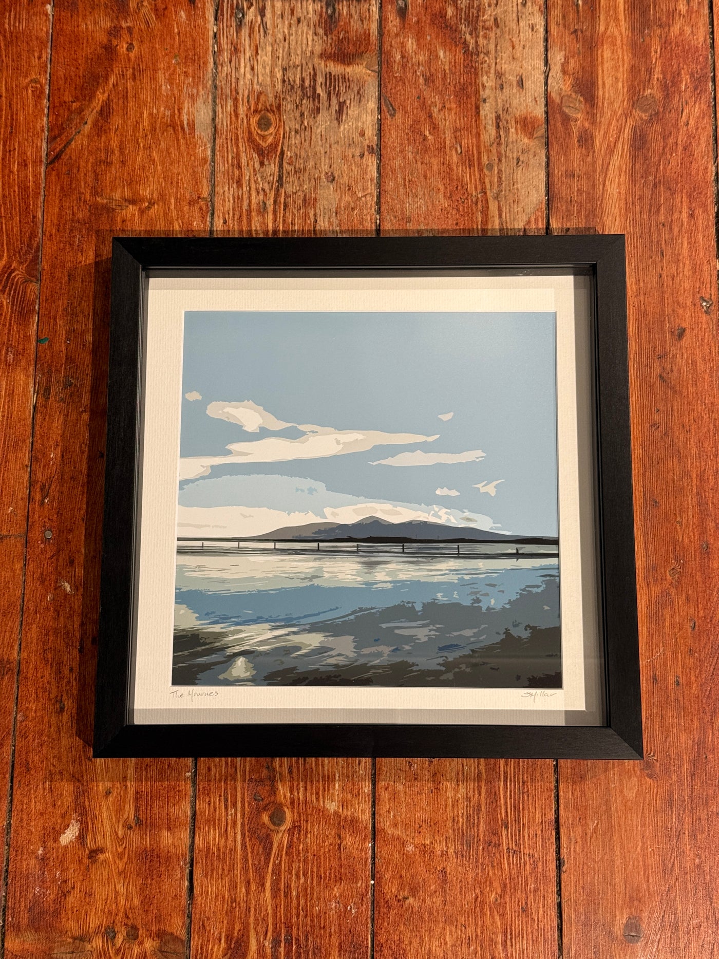 The Mournes 30x30 Print | Sharon Millar