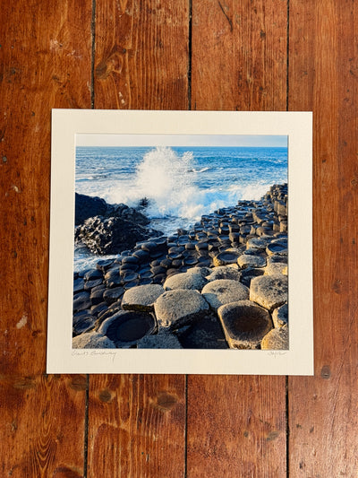 Giant's Causeway 30x30 Print | Sharon Millar