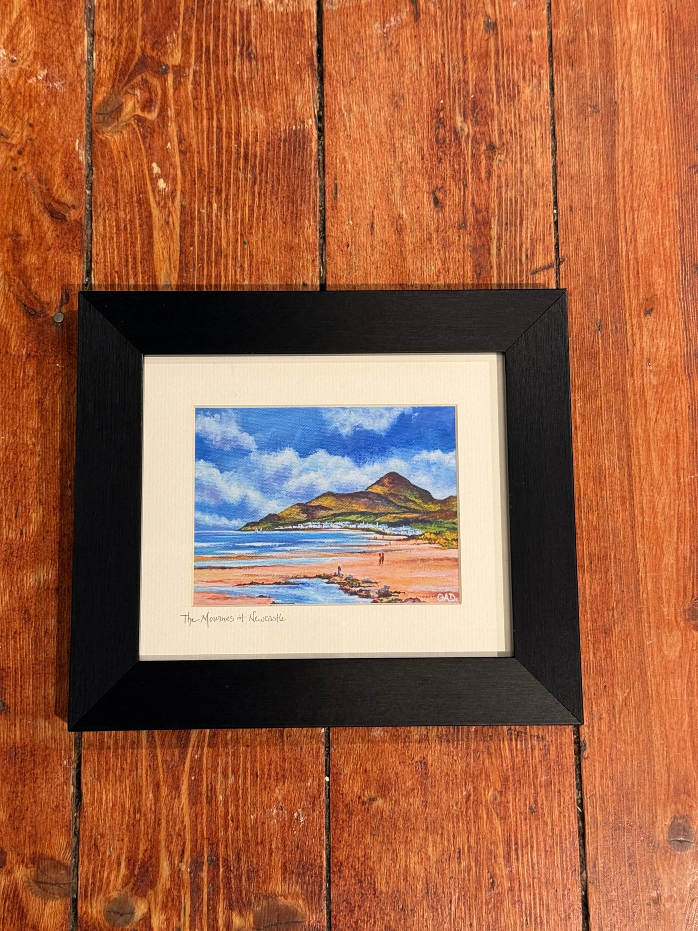 The Mournes at Newcastle Print | Olive Duffy