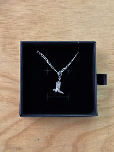 Cowboy Boot Charm Necklace | Réalta