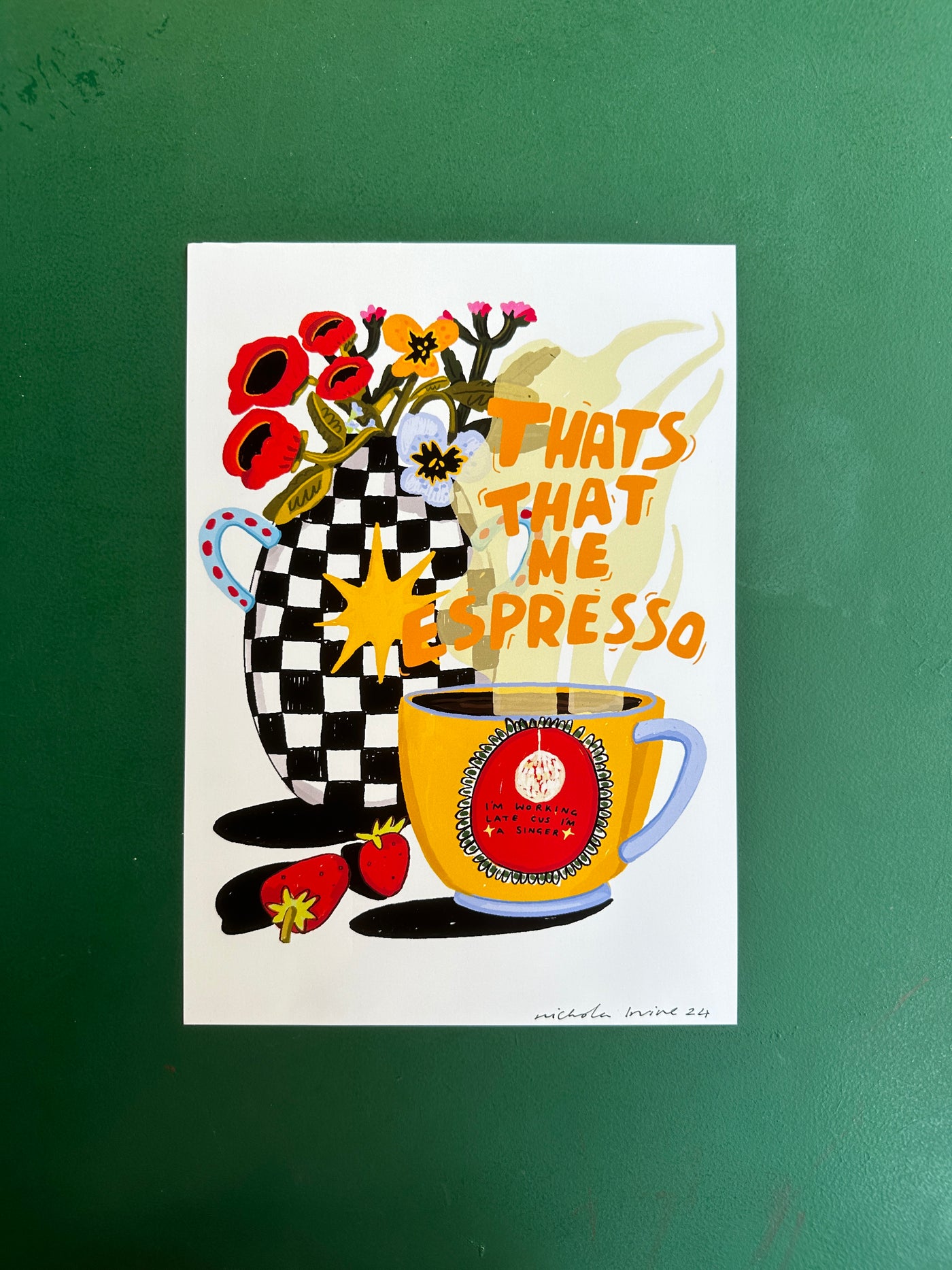 Espresso Print | Nichola Irvine