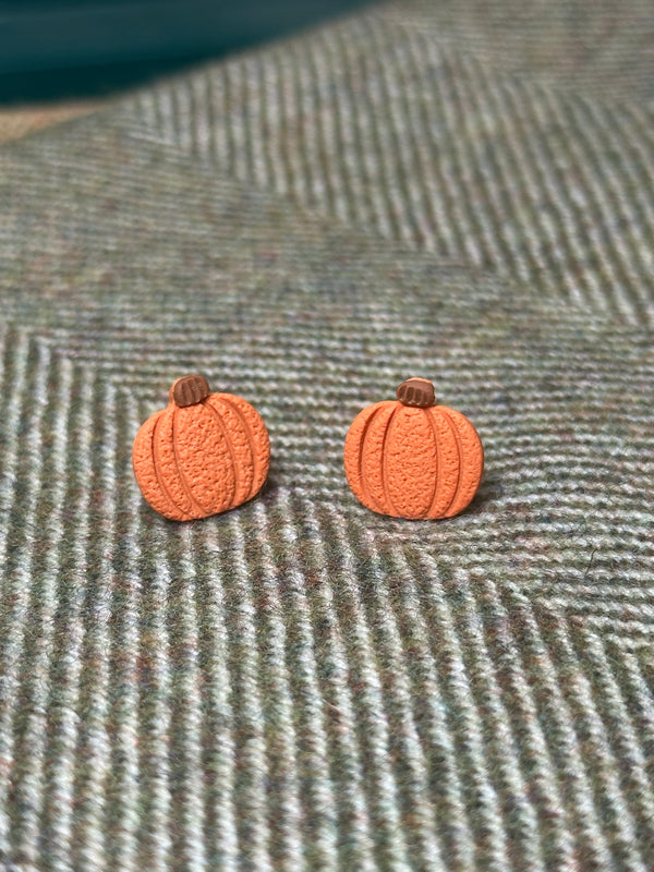 Pumpkin Studs | Cast & Clay