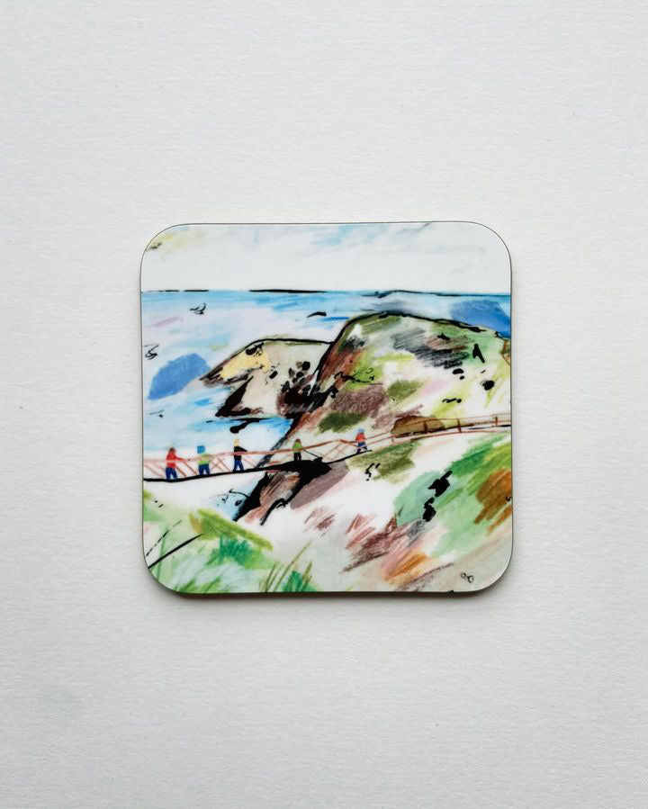 Carrick-A-Rede Coaster | Lauren Kelso Illustrator