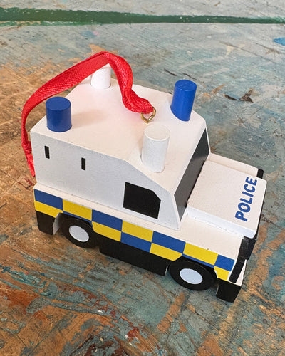Decoration The Wee Police Van | Cowfield Design