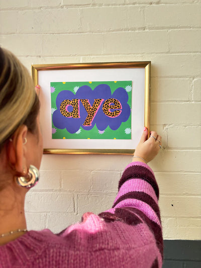 Aye Print | Kerrie Illustrates