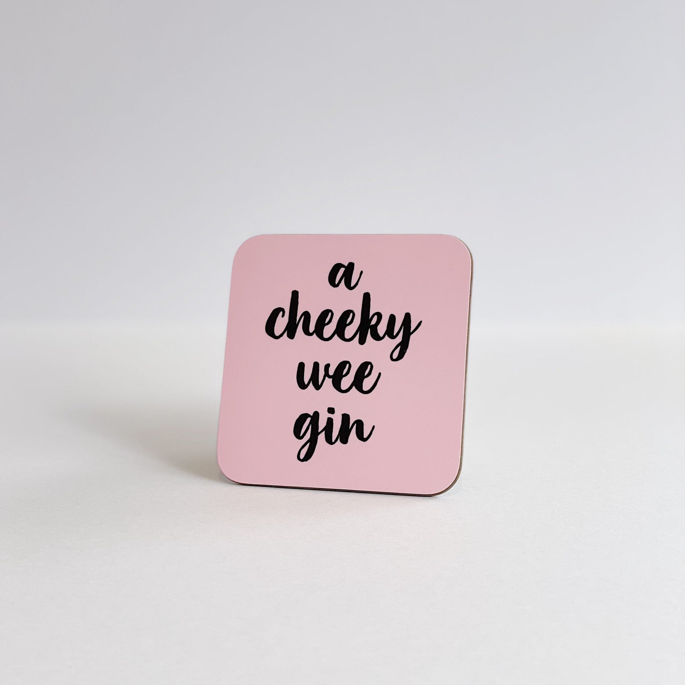 A Cheeky Wee Gin Coaster