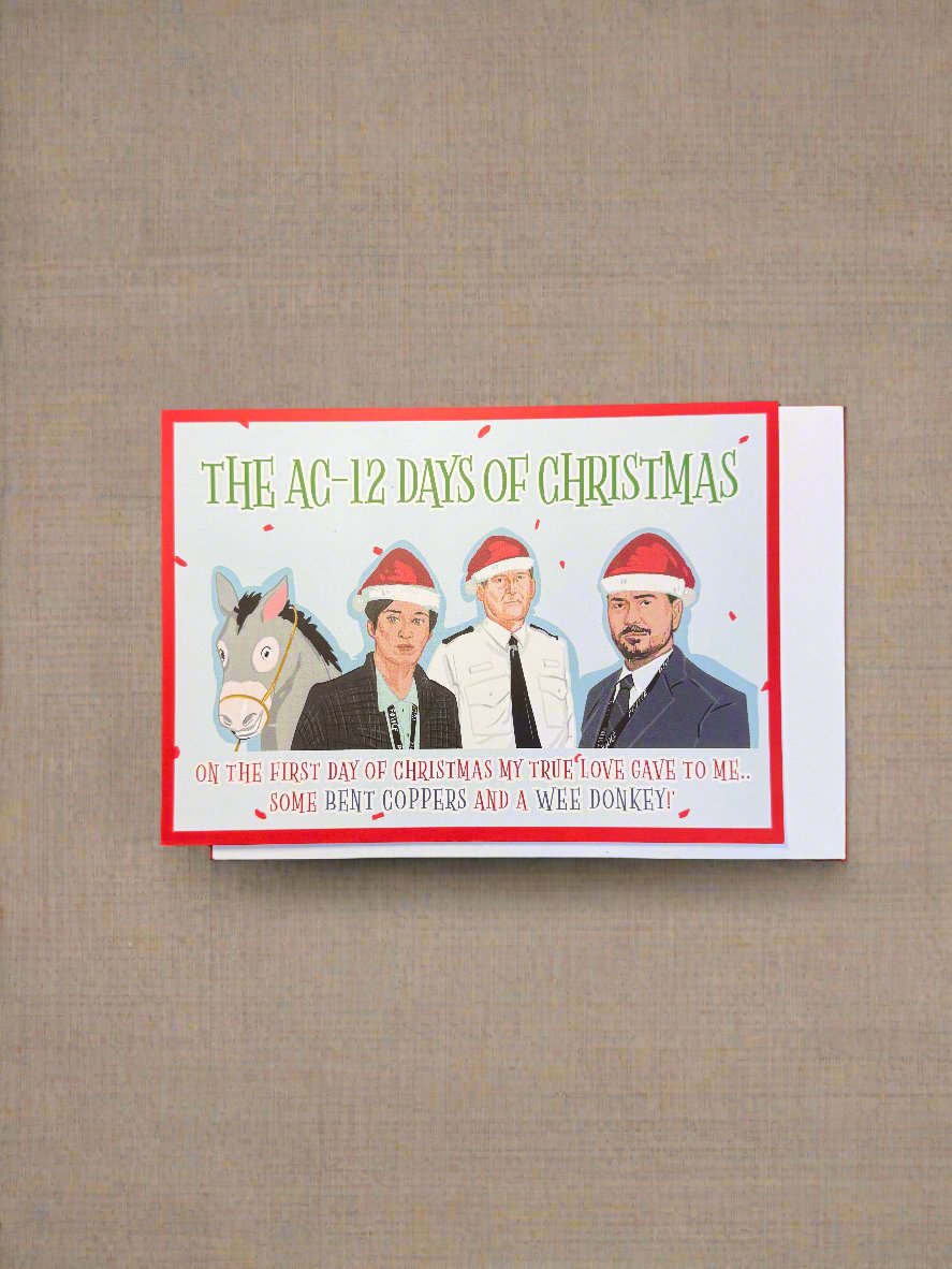 The AC-12 Days Of Christmas | Line of Duty Christmas Card