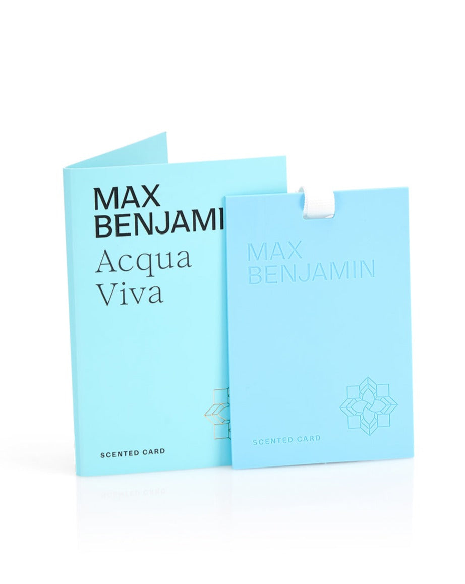 Acqua Viva Scented Card | Max Benjamin