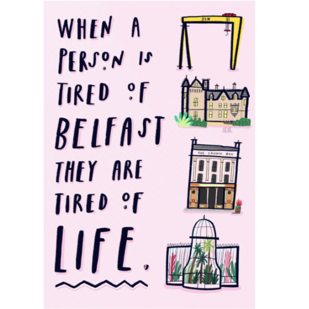 Tired of Blefast | Print