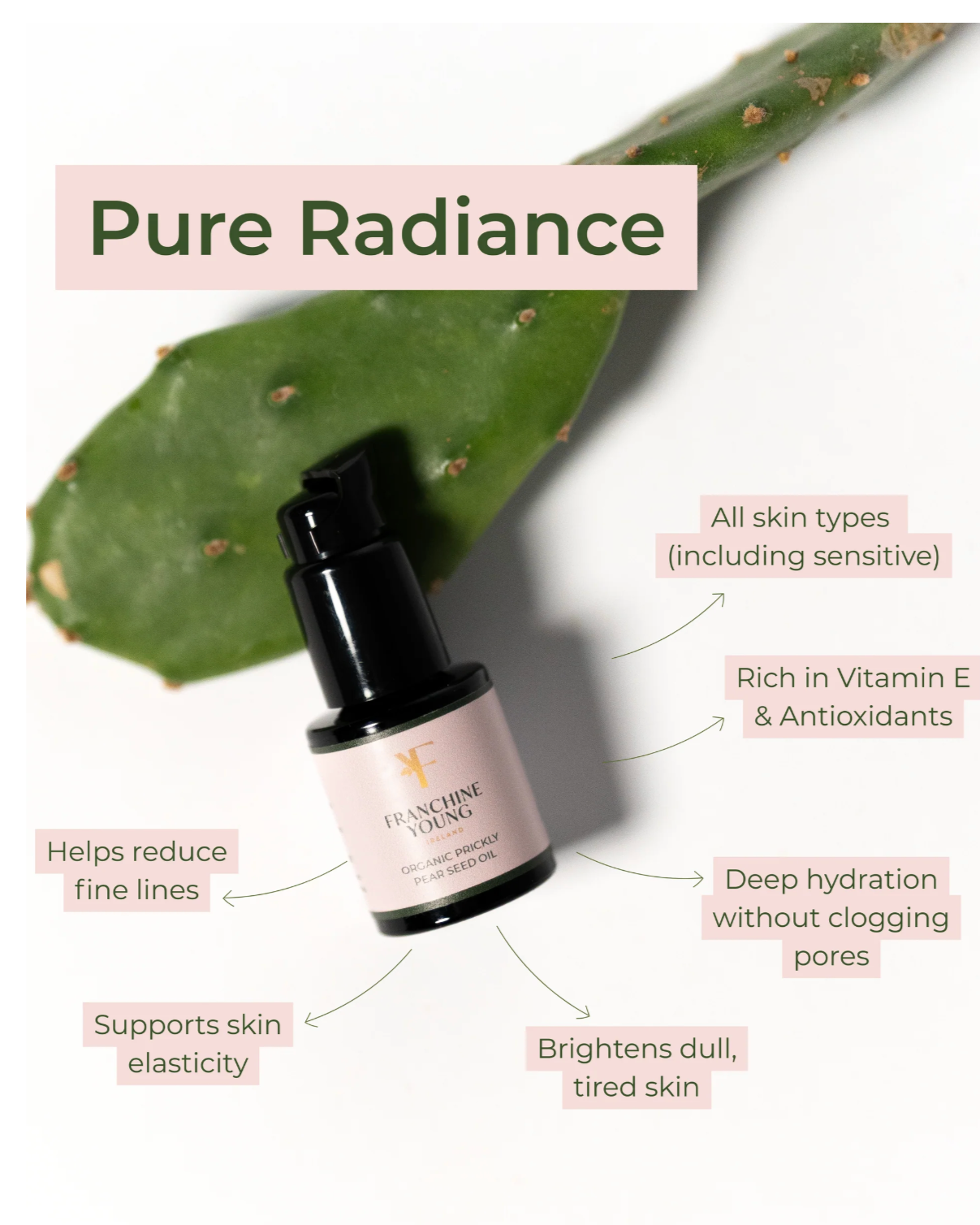Prickly Pear Seed Oil - Pro Aging Serum  | Franchine Young