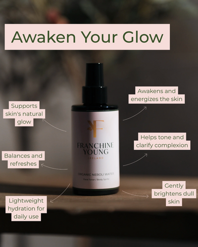 Organic Orange Water Blossom Face Water Spritz | Franchine Young