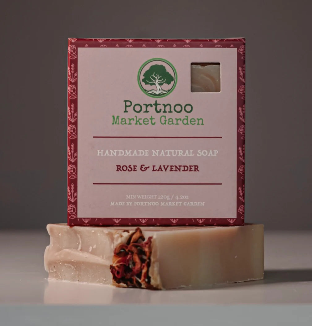 Soap Bar | Rose & Lavender  | Portnoo Market Garden