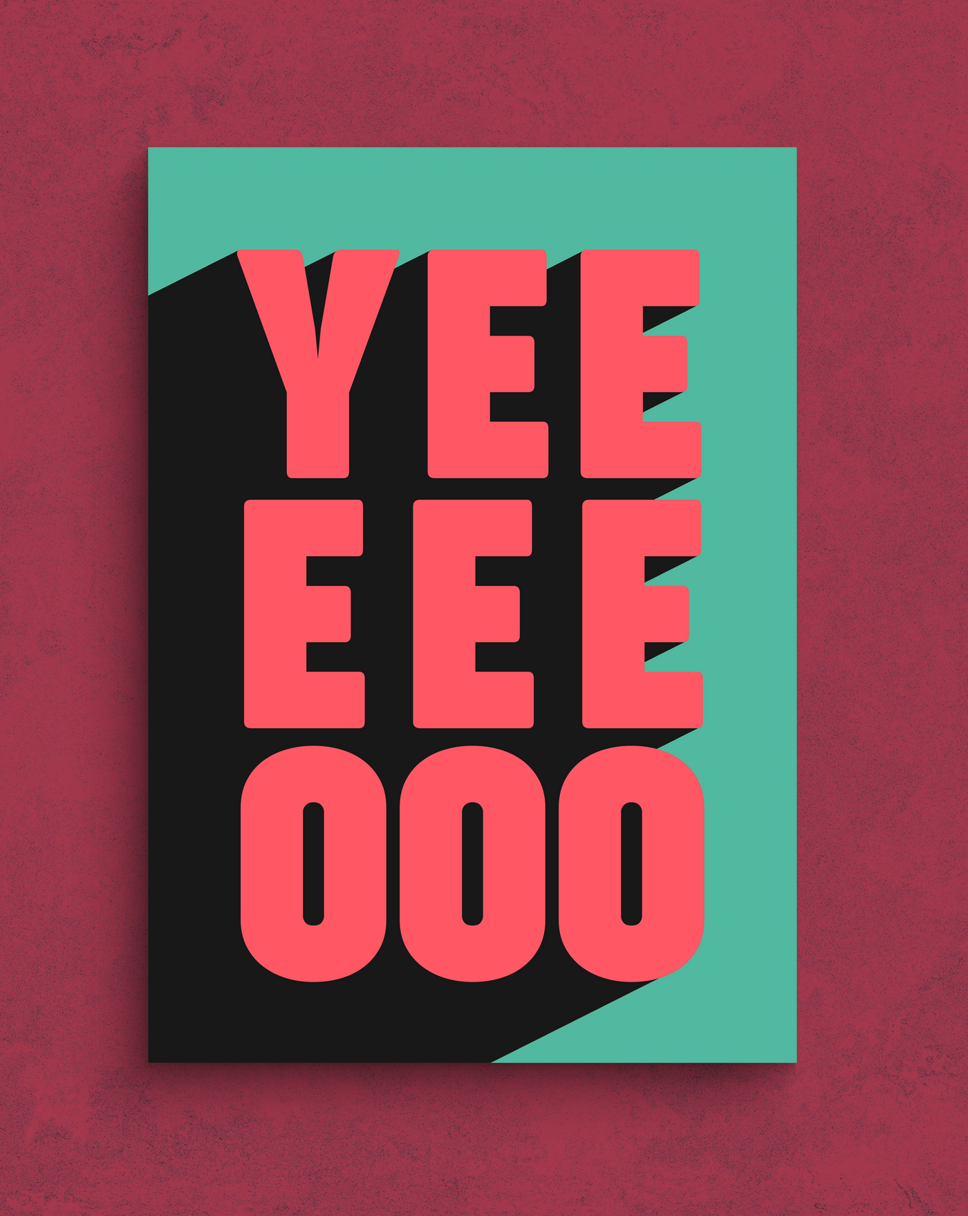 Yeeooo Print | Pure Craic Prints