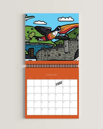 2025 A4 Wall Calendar | Danni Simpson Art