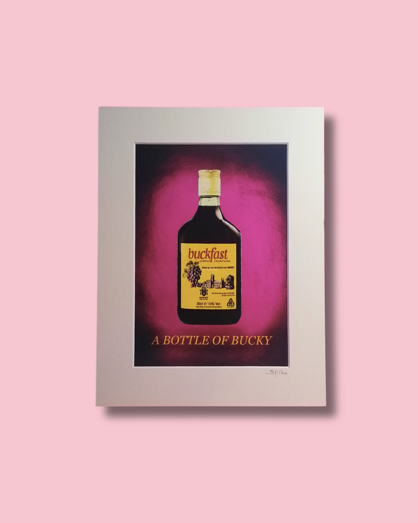 Buckfast – gerahmter Fotodruck