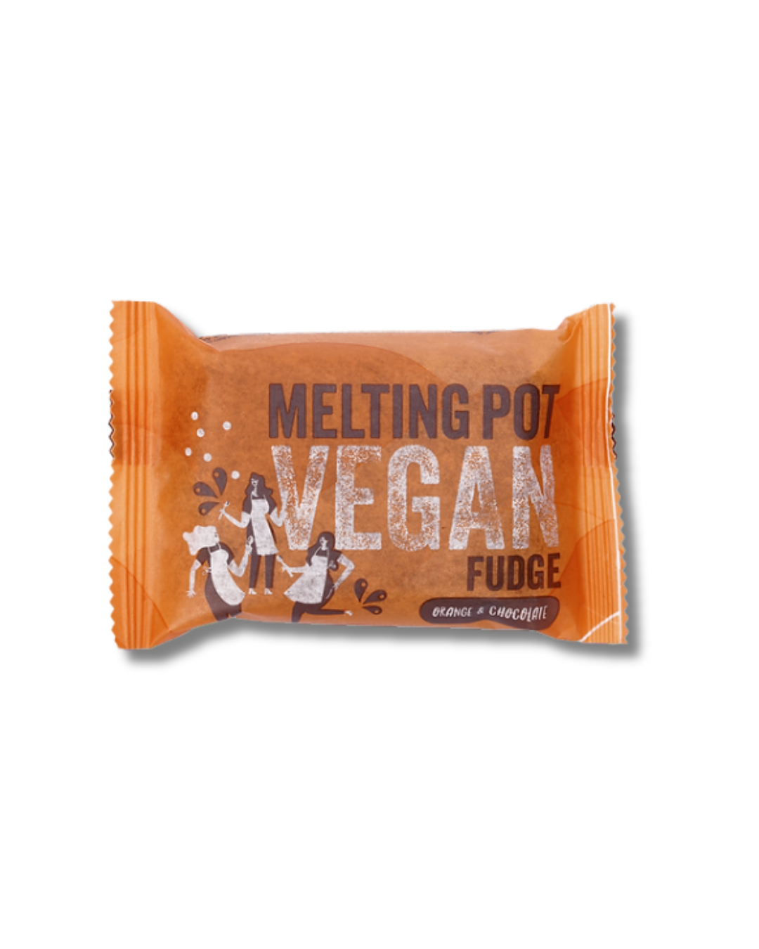 Vegan orange and Chocolate fudge 