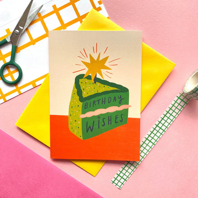 Birthday Wishes Card | Kerrie Illustrates