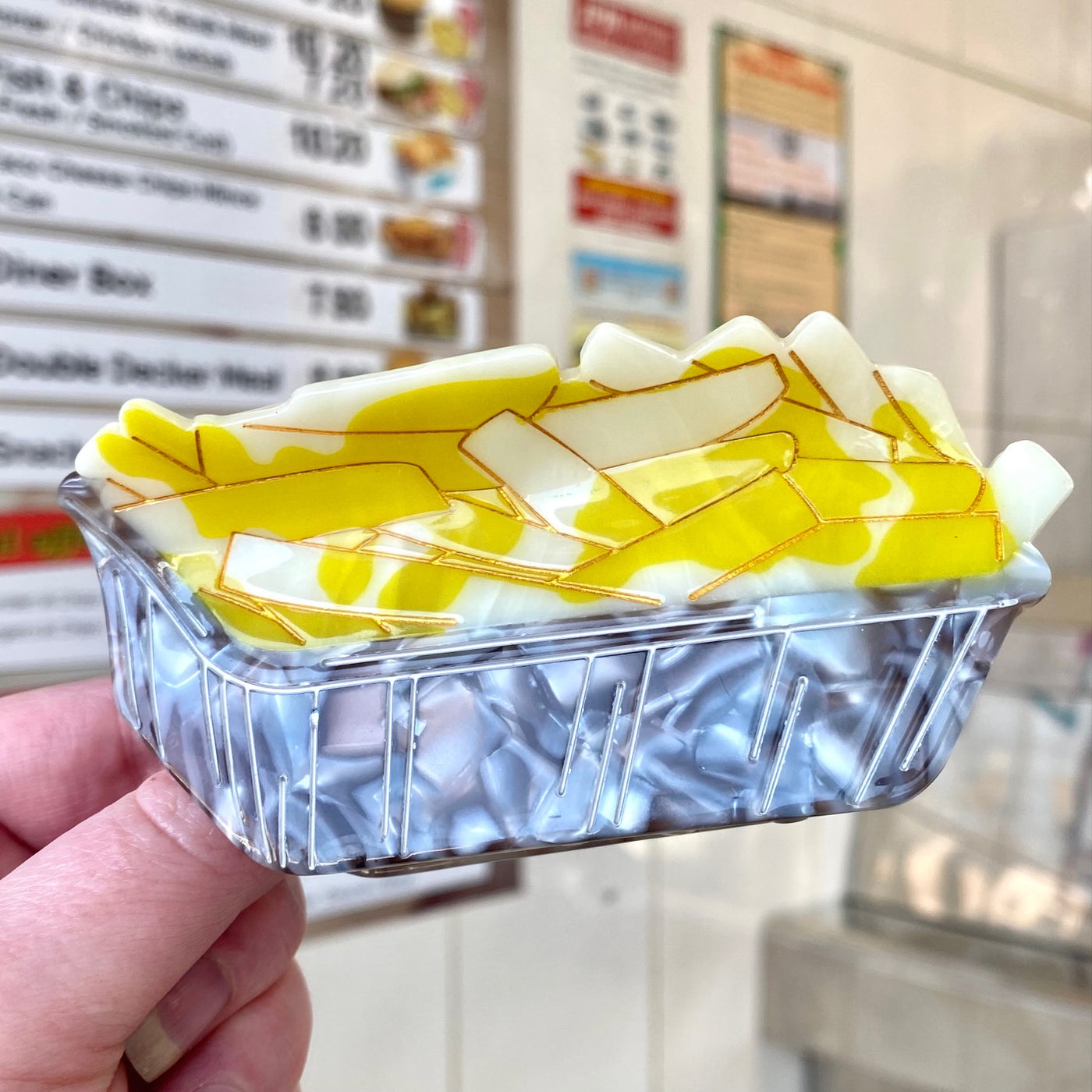 Curry Chip Claw Clip | Dream Deli