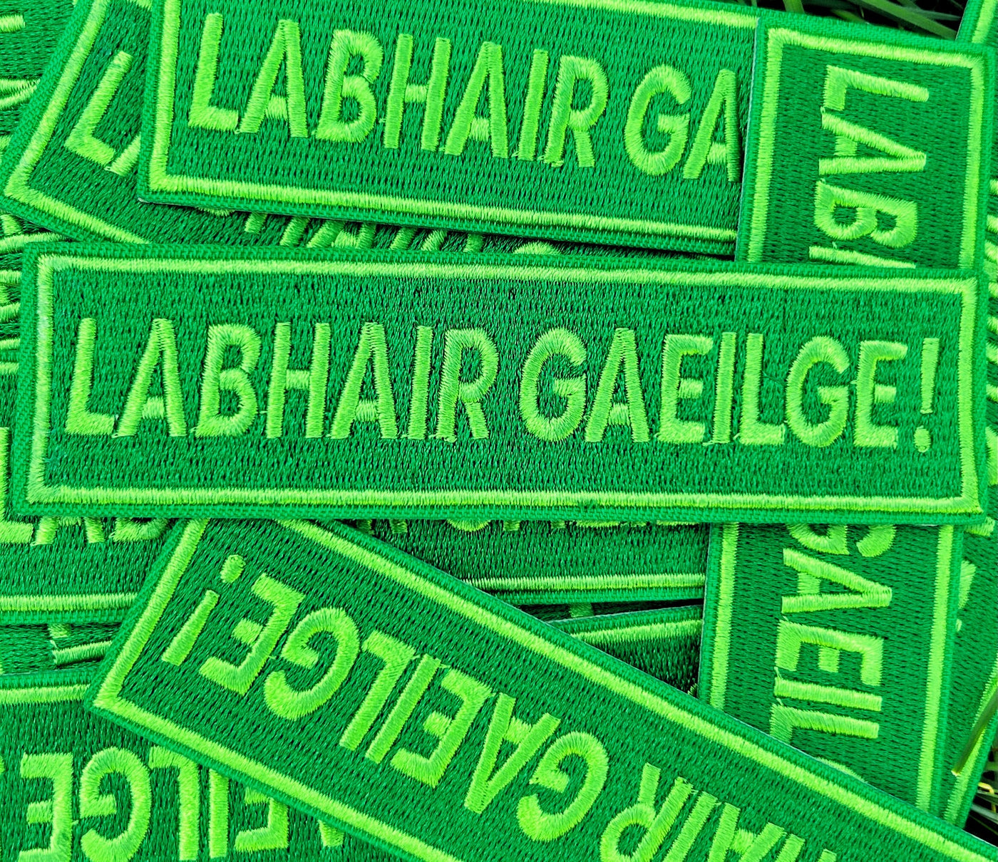 Labhair Gaeilge! Patch | Fado Fado