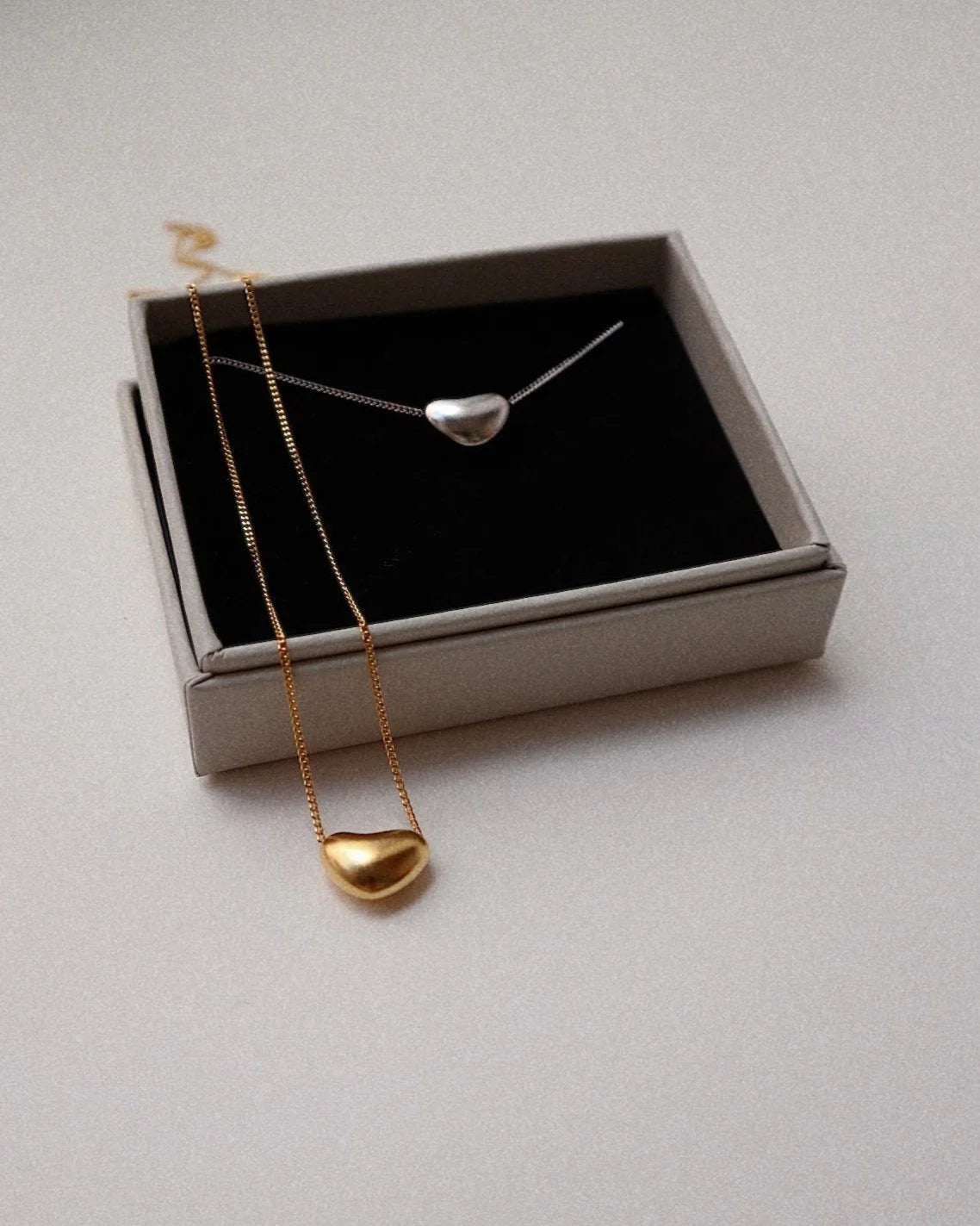 Mini Heart in the Clouds Necklace | Lines & Current