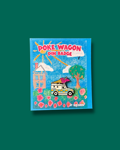 Poke Wagon Pin Badge | Leo Boyd
