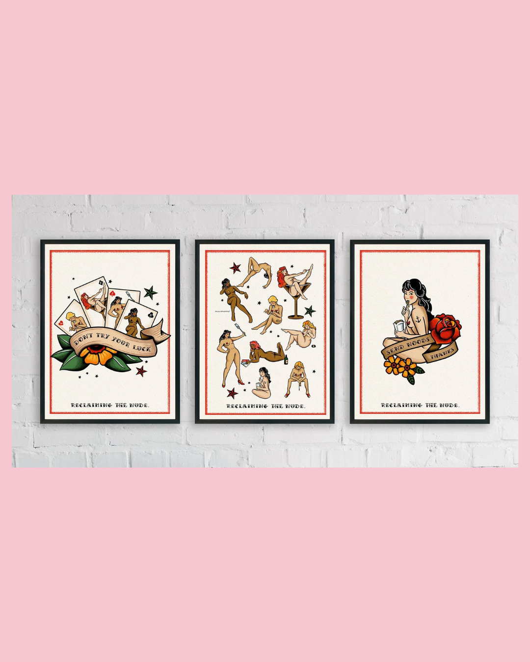 Reclaiming The Nude Postcards (Set Of 3) | Alana McDowell
