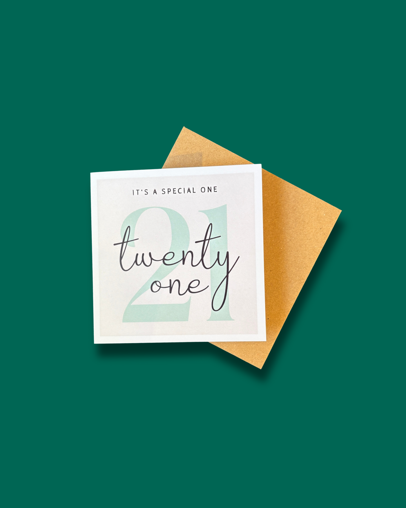 It's A Special One 21 Birthday Card | Lainey K