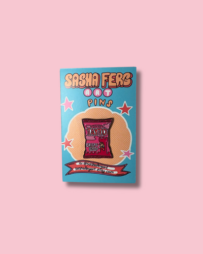 Tayto Crisps Pin | Sasha Ferg Art