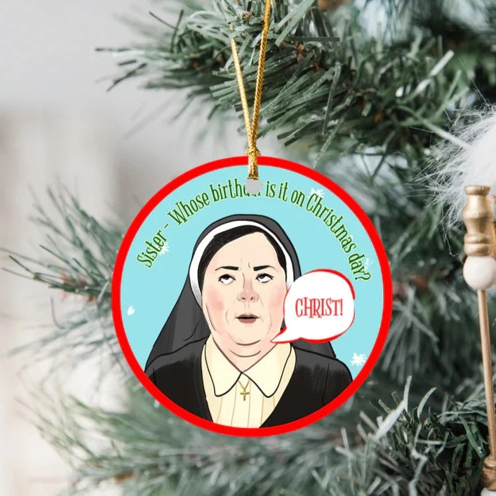 Derry Girls Schwester Michael | Weihnachtsdekoration
