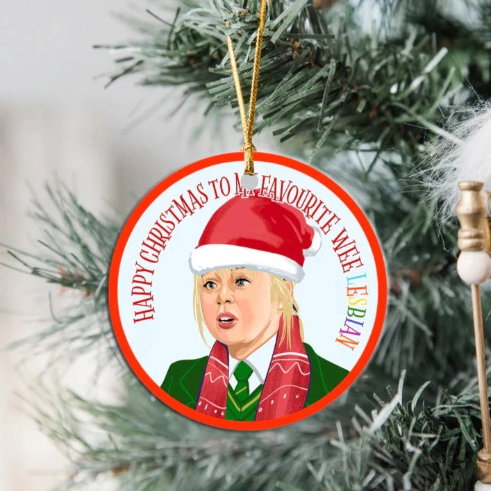 Derry Girls Claire Wee Lesbian | Christmas Decoration