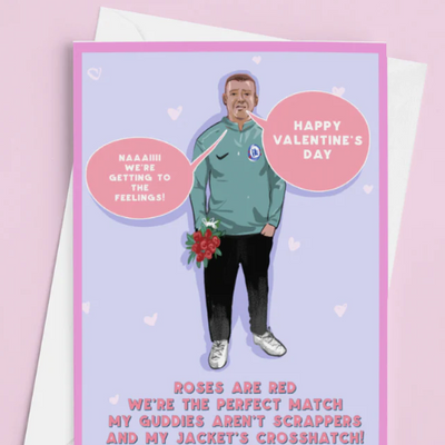 Yer Gutties are Scrappers Valentines Day Card