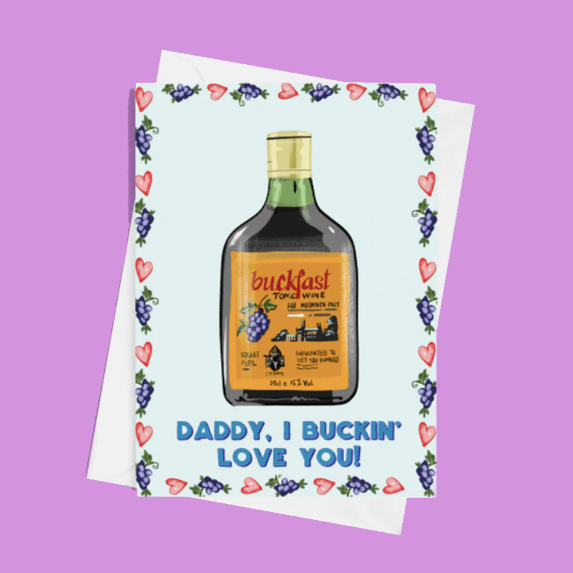 Papa, ich liebe dich, Vatertagskarte