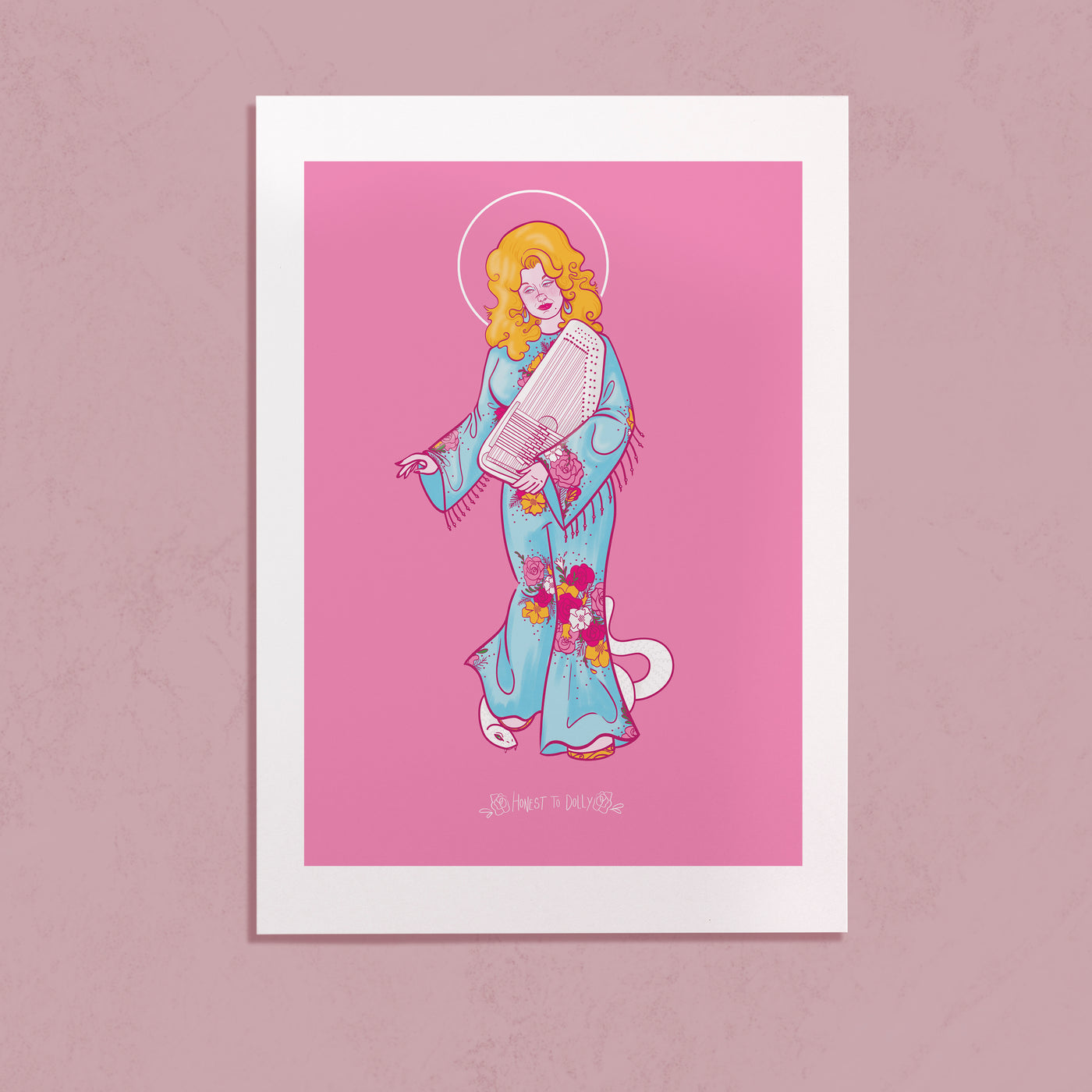 Honest to Dolly print