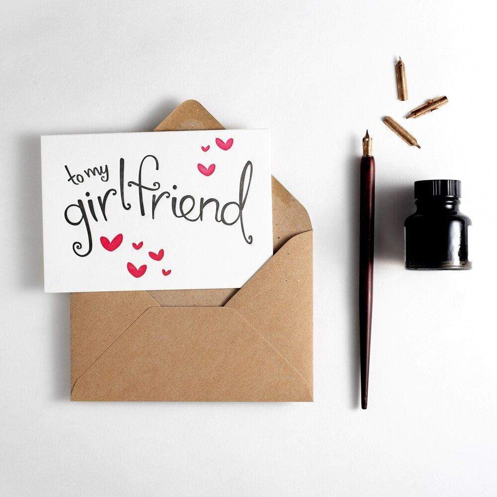 To My Girlfriend Card