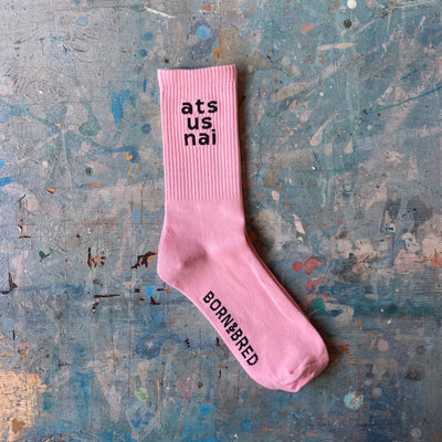 Ats Us Nai Pink Socks