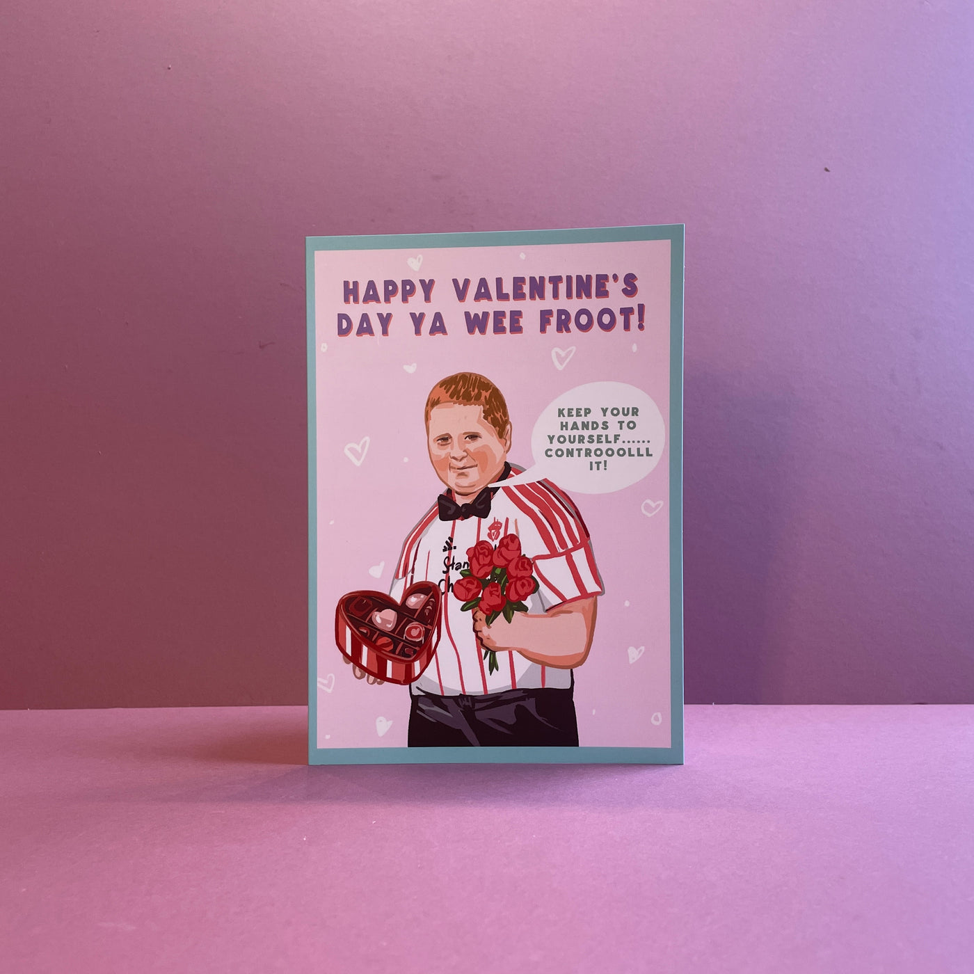 Ya Wee Froot - Control It Valentines Day Card