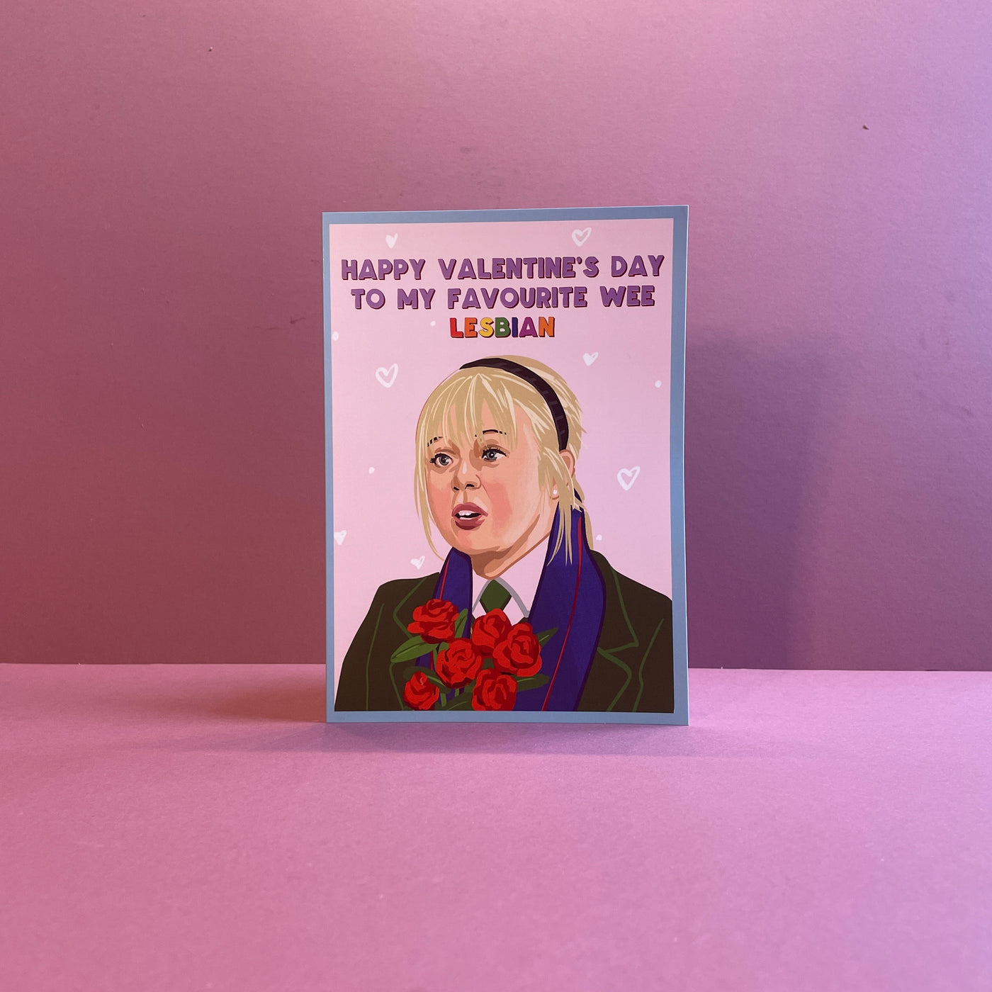My Favourite Wee Lesbian | Derry Girls Claire Valentines Day Card